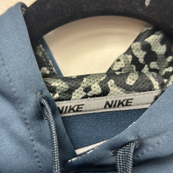 THERMA-FIT NIKE size M blue with military print - Picture 3 of 13